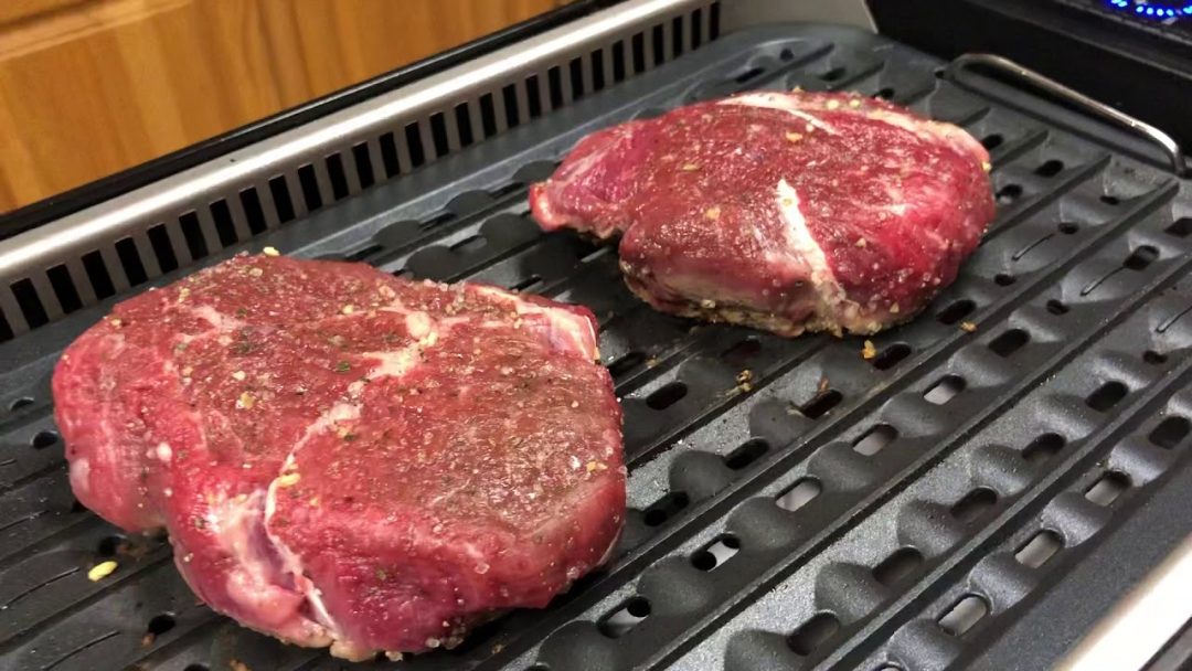 Cook A Steak On Power Smokeless Grill Grill Outlet